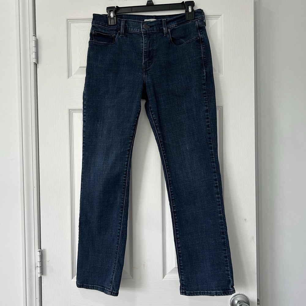 Levis 505 Jeans Women's Straight Leg Blue‎ Denim Mid Rise Jeans Sz W29 L30 *Read